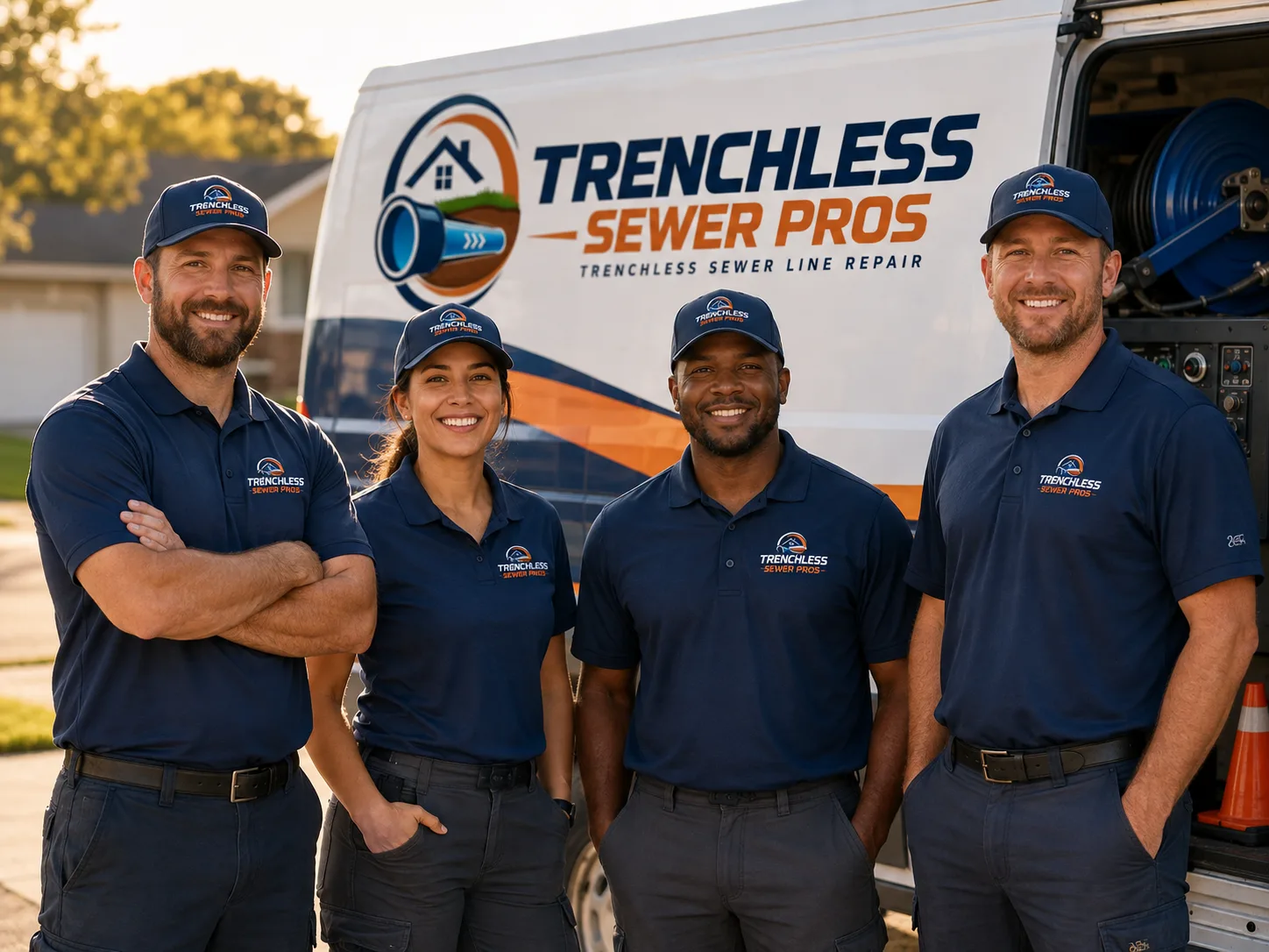 Trenchless Sewer Repair company in Edna, TX